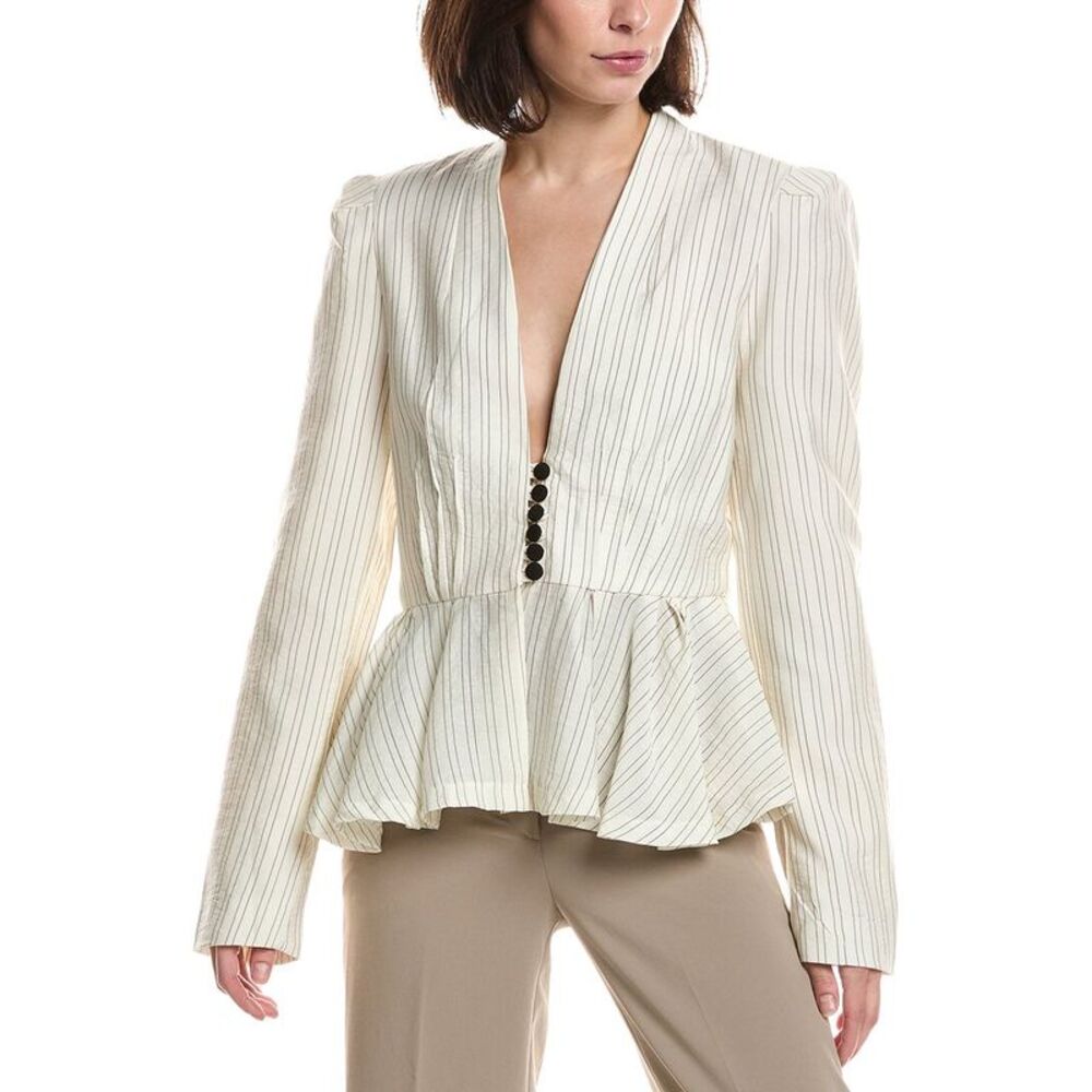 Hl Affair Womens  Long Sleeve Top, White